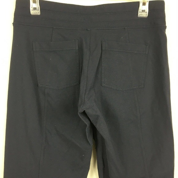 Athleta Pants Womens Sz S Blue Knit Cropped Athletic Yoga Casual Sweatpants - Picture 5 of 11